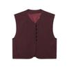 2025 Spring Women's Versatile Round Neck Sleeveless Vest