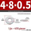 Extra Large Galvanized Metal Flat Washer - Thickened Round Screw Washer M6-M16