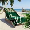 South Florida Bulls Print Beach Towel, Large Soft Quick Dry Towel for Beach Camping Swimming