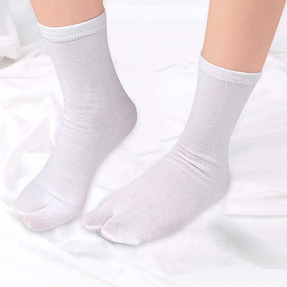 5/10/20PCS Unisex Split Toes Socks Clog Socks Toe Separation Socks Washable Sweaty Hallux Valgus Flip Flop Two Finger Socks