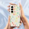 For Samsung Galaxy A56 5G Case Colorful Trees Pattern Printing Straight Edge TPU Phone Back Cover