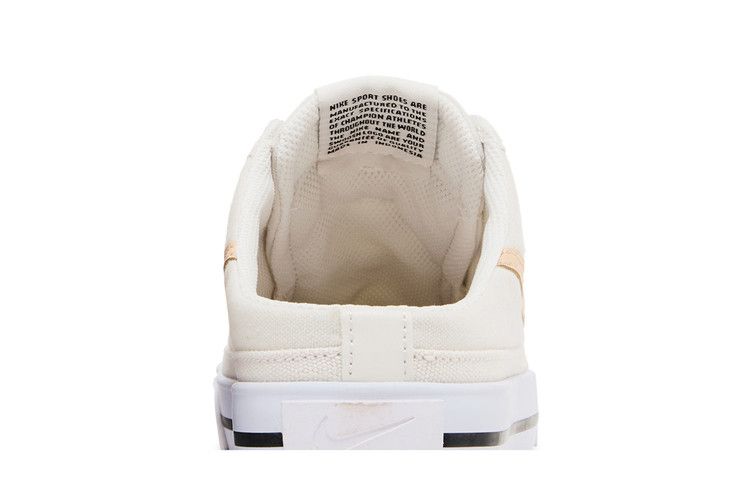 Women's Mules Nike Court Legacy Mule Phantom White Onyx (Women's) Phantom/White Onyx-White-Black