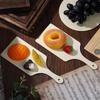 3/6/10Pcs Wooden Mini Cutting Board Unfinished Wood Craft Board Christmas Children DIY Graffiti painting Blank Chopping Board