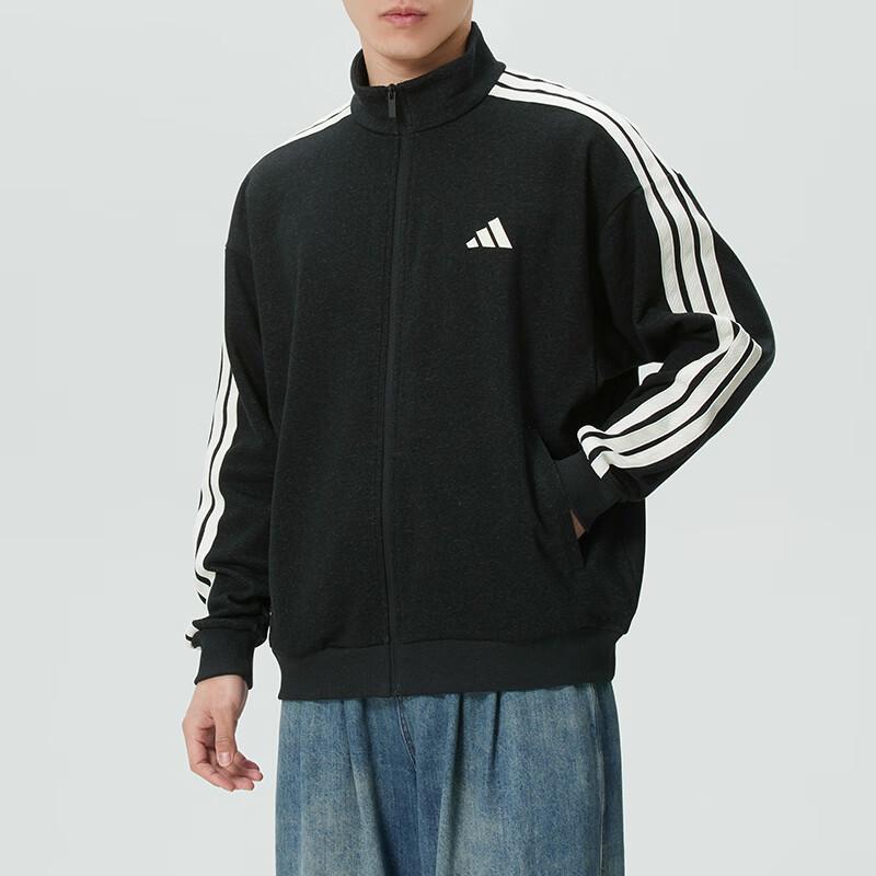 Adidas Training Stand Collar Casual Fashion Jacket Men Jacket KR2488