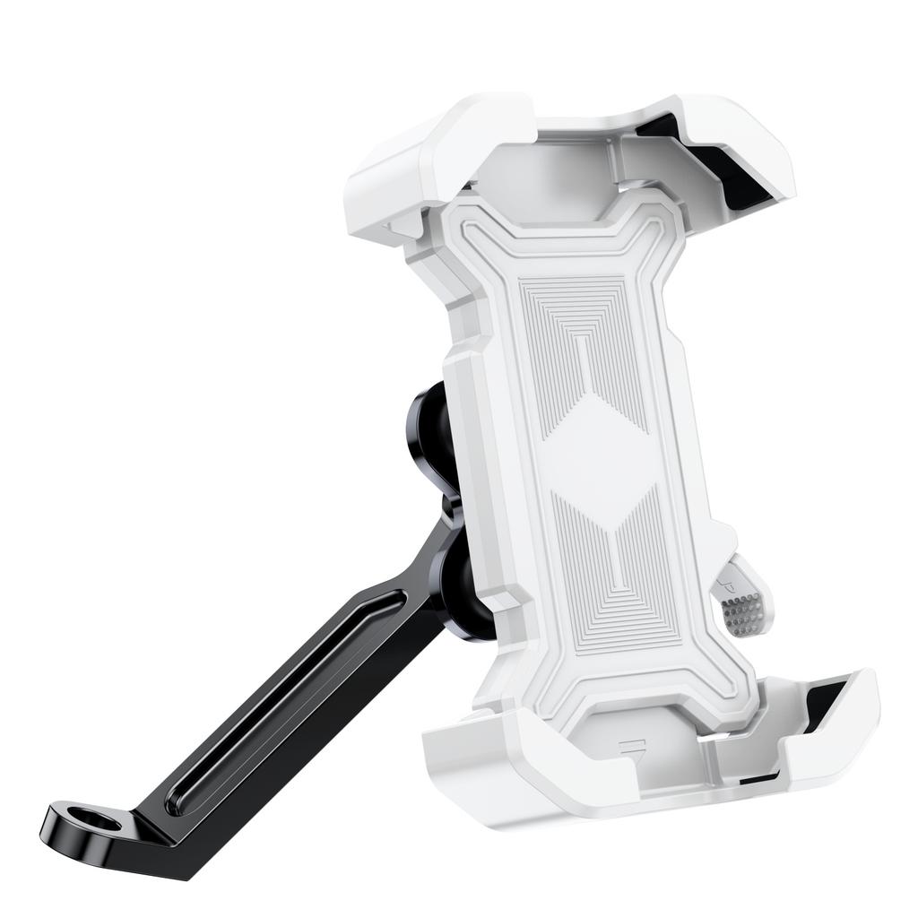 Motorcycle Bicycle Phone Holder GPS Bracket Cellphone Stand Mount Adjustable Bike Phone Shock Absorption Cycling Bracke
