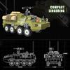 Ideal Gift 549Pcs Bricks M1126 Military Armored Vehicle Model Building Block/Transport Panzer Car Model/Educational Toy For Kids