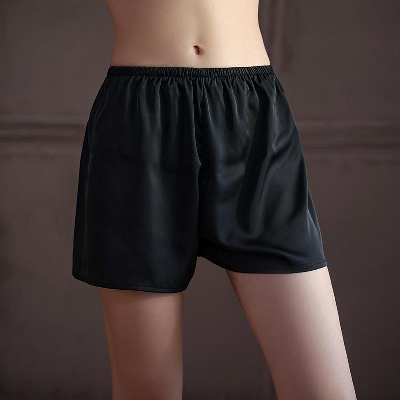 

Женские бесшовные шорты Xianyi из ледяного шелка - Защита от просвечивания, Дышащий, Удобный базовый слой для лета. Large