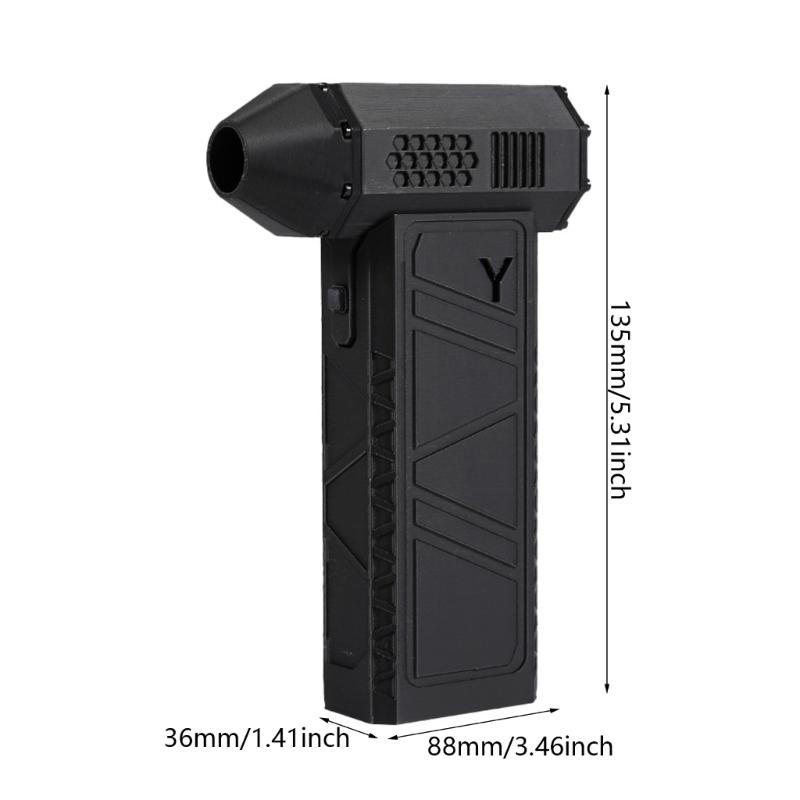 Jet Dry Blower 130000RPM Jet Blower Air Blower Jet Fan Cordless Jet Fan Blower Jet Dry Blower for Car Cleaning Camping