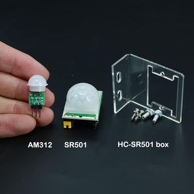 AM312 HC-SR501 Adjust IR Pyroelectric Infrared PIR SR501 Motion Sensor Detector Module