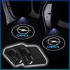 1/2Pcs LED Welcome Light Car Door Projector Lamps Car Accessories Emblem For Opel crosa d astra h insignia astra j zafira b mokkaastra vivaro astra g