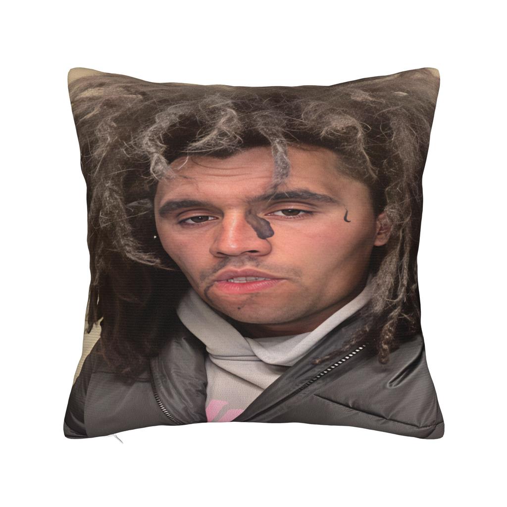 Charlie Kirk Stream Headset Pillow Cover Comfy Cushion Cover Funny Pillow Case For Couch Sofa Bedroom
