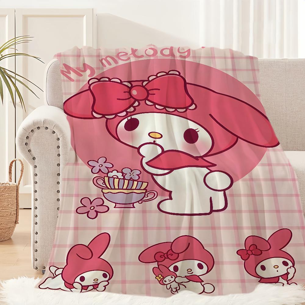 Warm Weich Plüsch Nickerchen Meine Decken Sofa für Wohnen Niedlich Zimmer Büro Cartoon M-Melody Schlafzimmer Zuhause Reise Kind Geburtstagsgeschenke Flanell