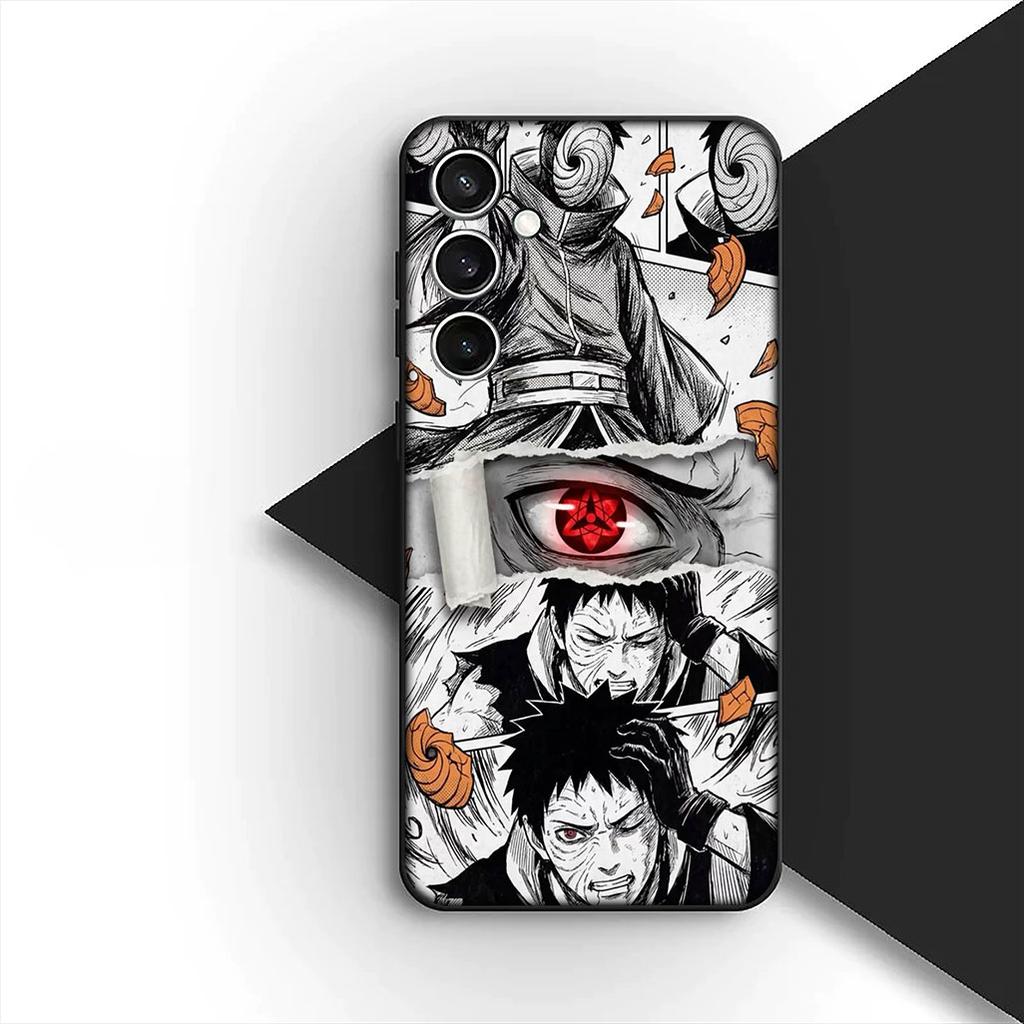 Kryt pro OPPO A80 A18 A16 A40 A17 A15 A38 A78 A79 A54 A57 A12 A60 5G 4G Pouzdro na telefon Kreslený Itachi Tobi Uchiha Obito