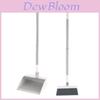 Plastic Broom And Dustpan Set With Hair Nonstick Head For Home Cleaning And Maintenance