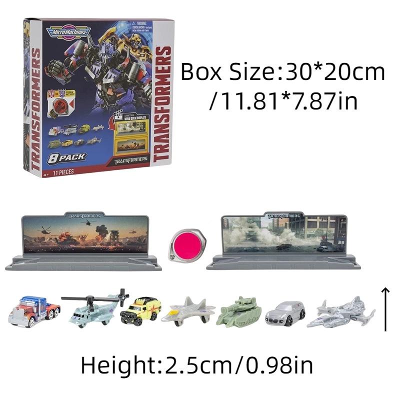 

Hasbro Micromachines Трансформеры Бамблби Игрушечная Модель Машинки Для Детей Набор из 8 Машинок
