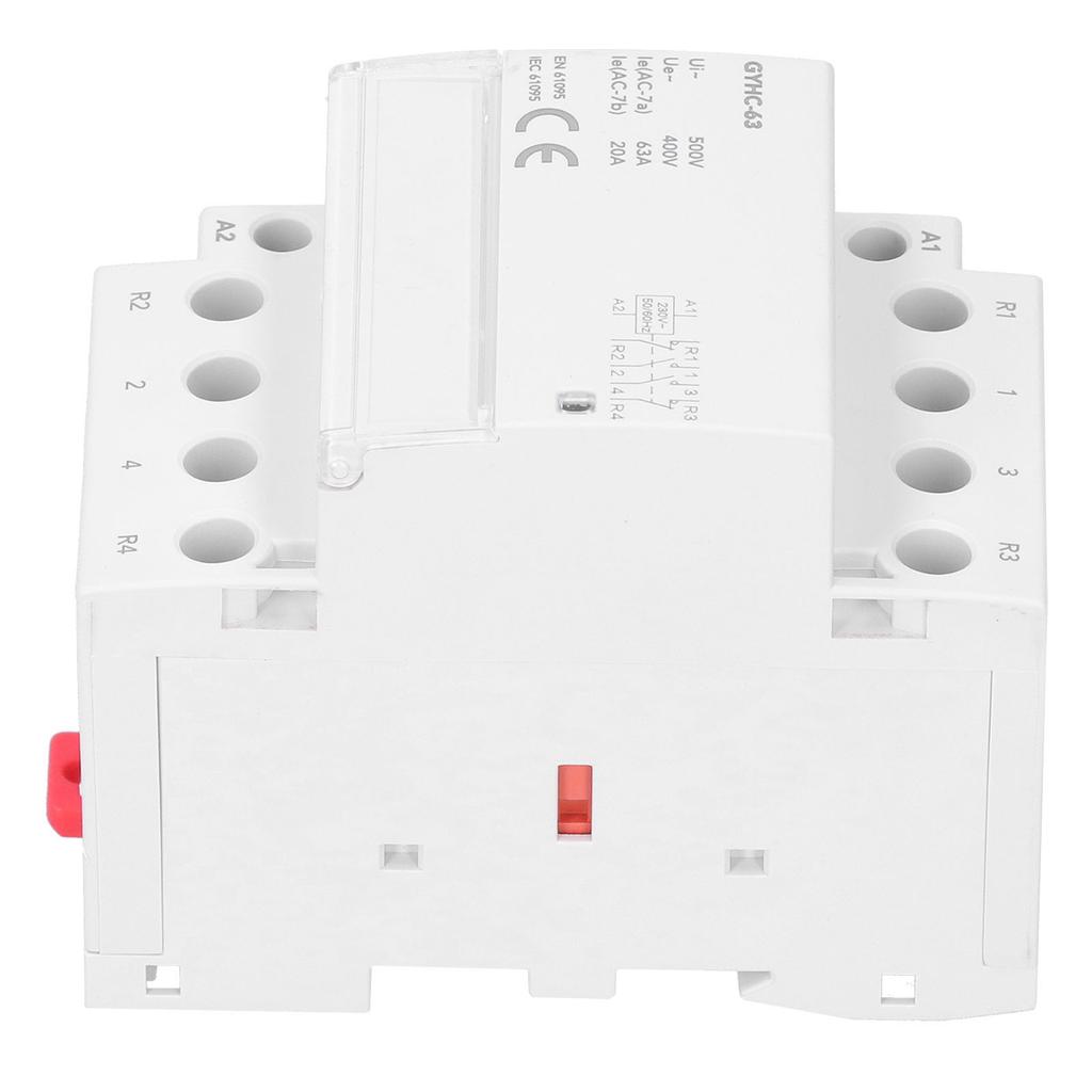 Modular Contactor Portable Durable Electronic Module 50Hz 4P GYHC?63 2NO 2NC 230V