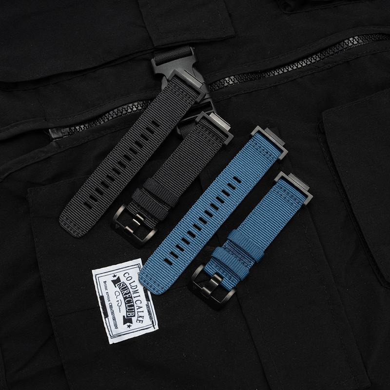 16mm Travel Loop Nylonarmband für Casio Uhr G-SHOCK GA110 100 120 GA900 GA2100 DW-5600 GW-B5600 GW-M5610 Sportband Zubehör