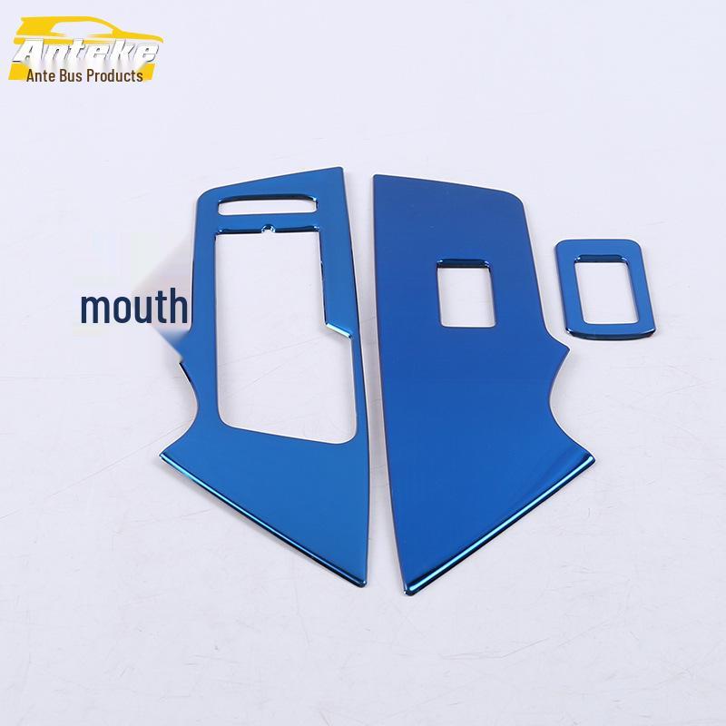 Tayron Glass Lift Panel & Window Switch Decorative Frame Sticker for 18 Models