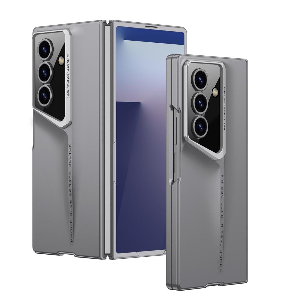 GKK High-End Stylish Ultra-Thin Blade-Style Phone Case with Screen Protector Shockproof PC for Samsung Fold 7