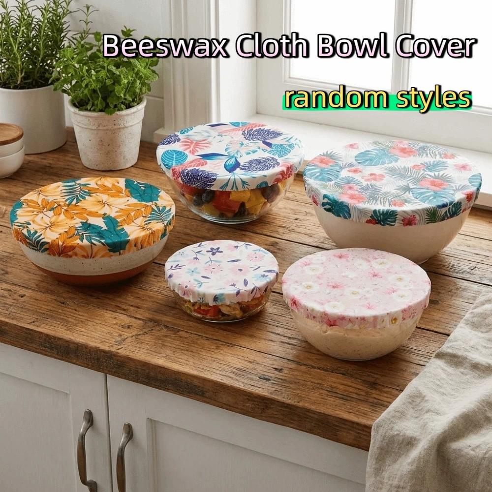 Elastic Edge Reusable Bowl Cover Fresh Keeping Cotton Bowl Cover Kitchen Gadgets Cup Lids Soup Pot