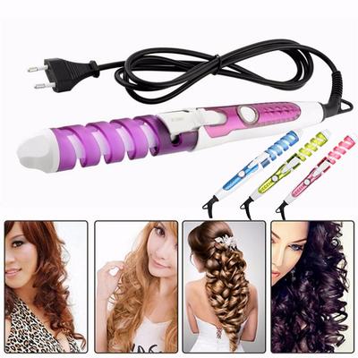 Magic Elegric Spiral Hair Curler Roller Hair Styling Tool Curling Iron Wand