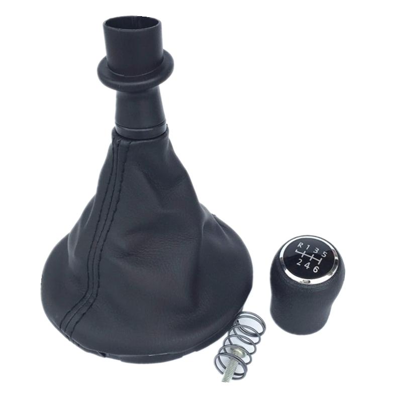 Gear Shift Knob Shifter Lever Stick Gaiter Boot Cover Car Accessories For Volkswagen VW Transporter T5 T5.1 T6 Gp 2003-2019