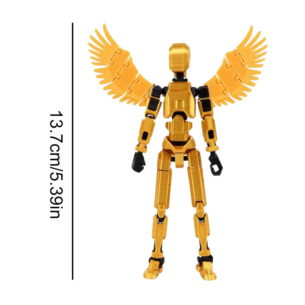 3D Printed Multi-Jointed Movable Shapeshift Robot Games Child Mannequin Dummy 13 Action Figures Gift Games Toy for Girl Boy Kids