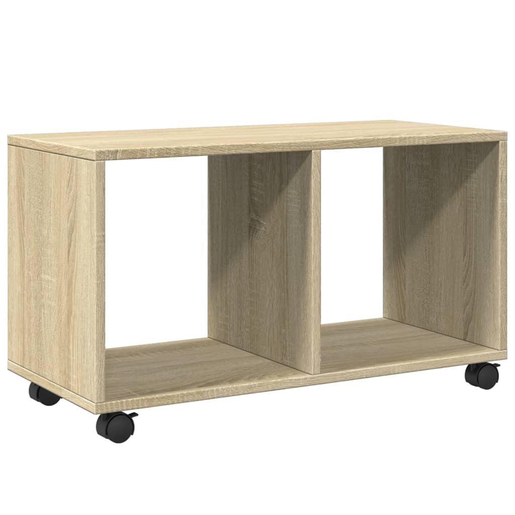 Rollschrank, Bücherregal, Couchtisch, 72x33x42,5 Cm