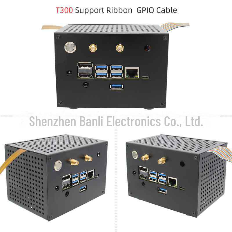 Jetson Nano T300 V1.1 2.5" SATA SSD/HDD Expansion Board with Enclosure