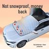 Magnetic Universal Car Windshield Snow Shield: Thickened Sunshade and Frost Protection Cover