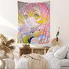 VIKAMA Dream Fantasy Cartoon Wall Tapestry for Girls Room Decoration Bedroom Dormitory Wall Cloth Home Decoration