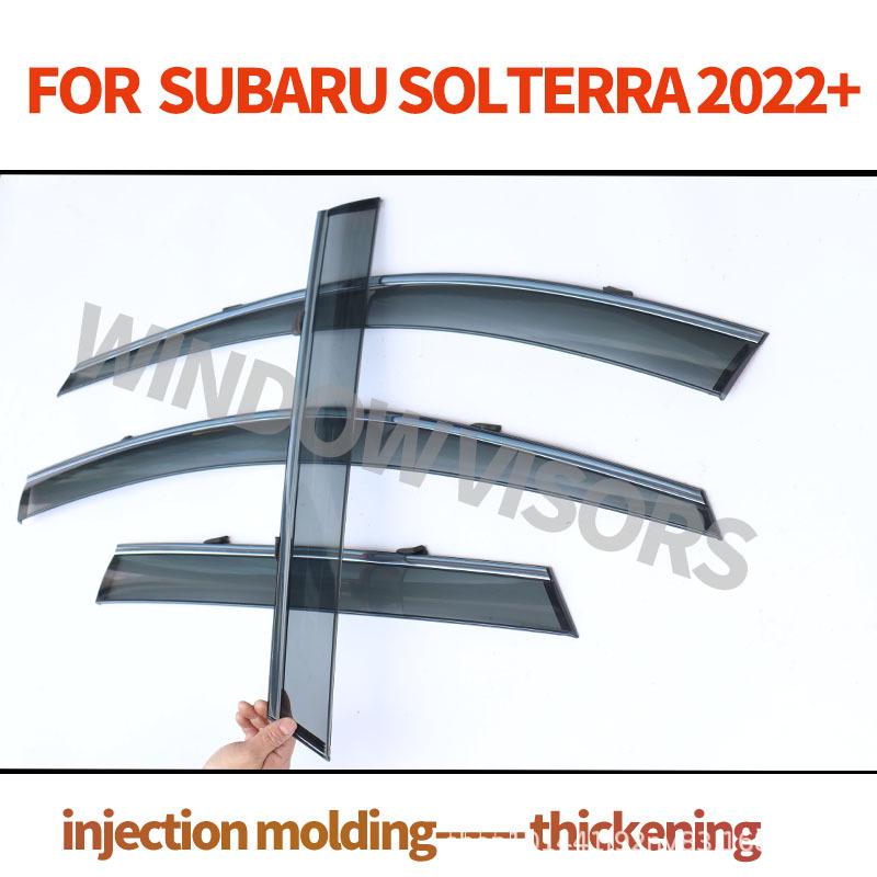 Compatible Rain Visors & Sunshades for Subaru Solterra