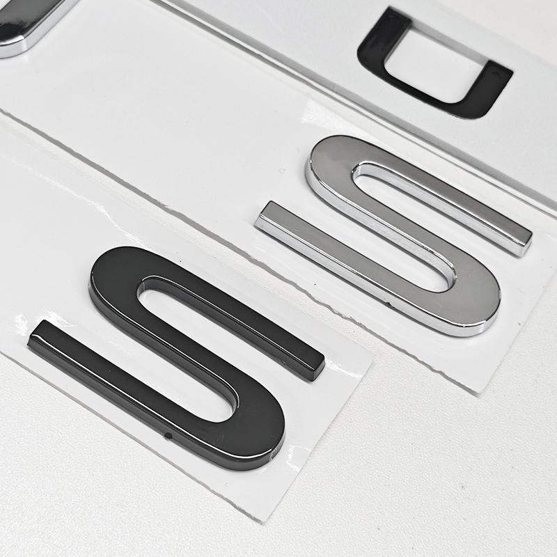 ABS Emblem Car Trunk Letter Stickers for Lexus RX300 NX260 GX550 CT200H IS250 CT IS LS ES NX RX UX GX GX470 RX400 ES300 GS300