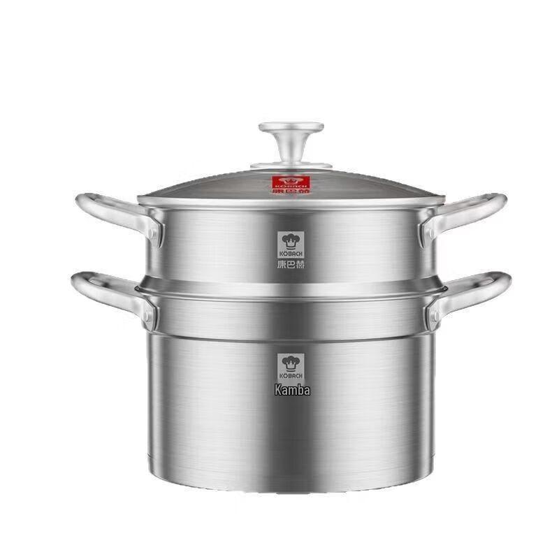 Kambach 22cm 2-Layer 304 Stainless Steel Multi-Cooker