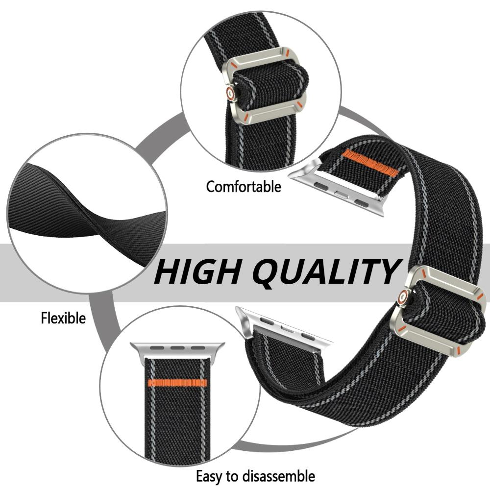 Woven Watch Strap for Apple Watch S11 S10 42 46mm Ultra1/2/3 49mm 45mm 44mm 42mm 41mm 40mm 38mm for iWatch Series11 10 9 8 7 6 5 4 SE 3 2 Nylon Band