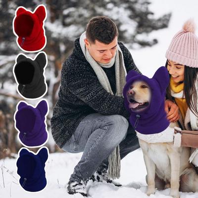 Dog Casual Warm Color Pet Cute Hat