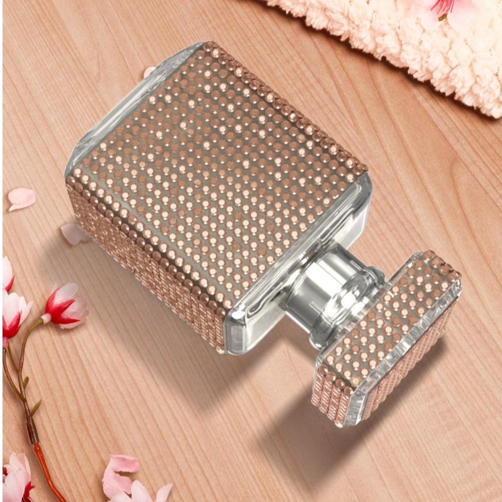 Luxury Shiny Spray Jars Press Type Travel Spray Bottle Glass Perfume Bottle  Liquid Container