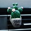 Lovely Cactus Bread Tomato Car Air Vent Outlet Fragrance Perfume Clip Freshener