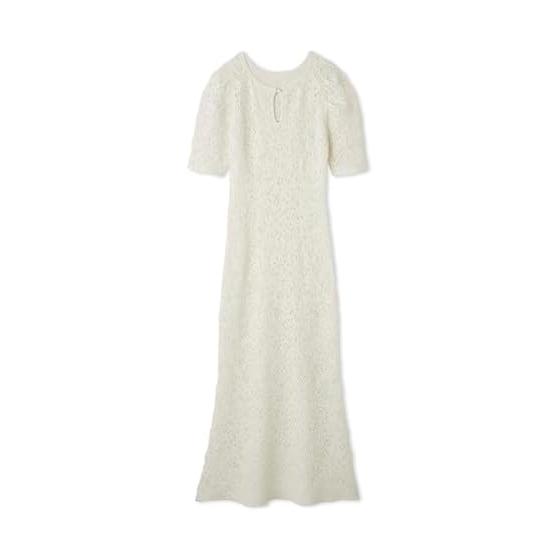 [Sneider] Sustaina Crochet Like Knit Dress SWNO252081 Women s