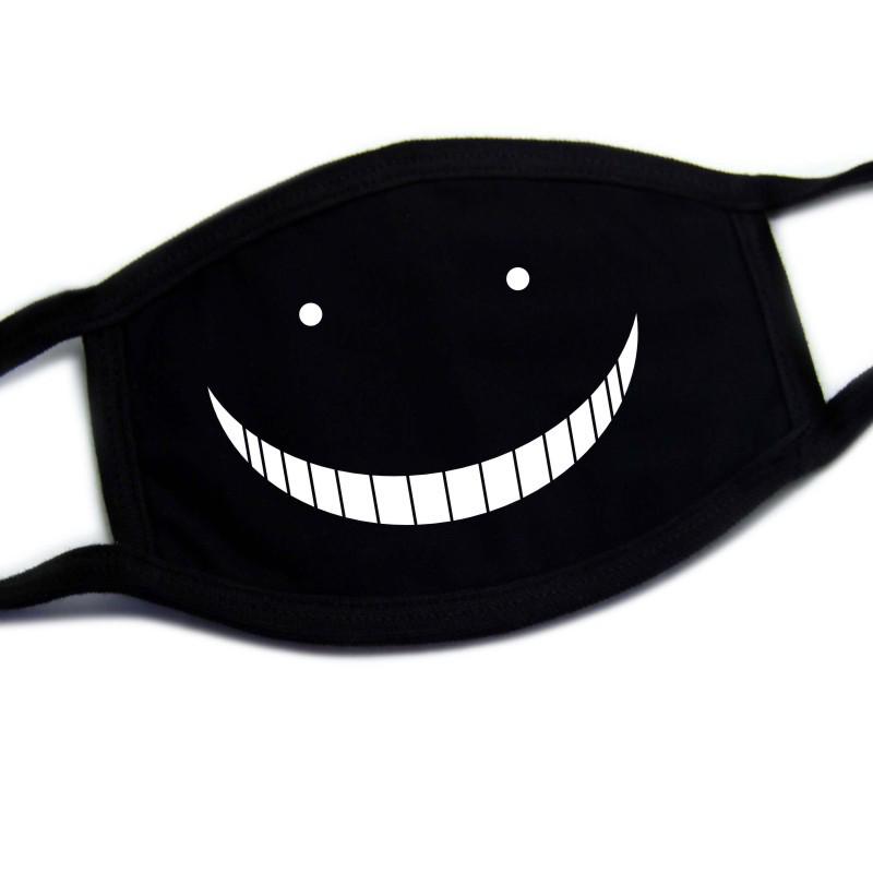 European-American Cute & Funny Halloween Printed Cotton Face Mask for Adults, Dustproof.