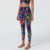 New Printed Yoga Leggings for Women High-Stretch, Snug-Fit Brushed-Back Leggings Sports and Fitness Trousers