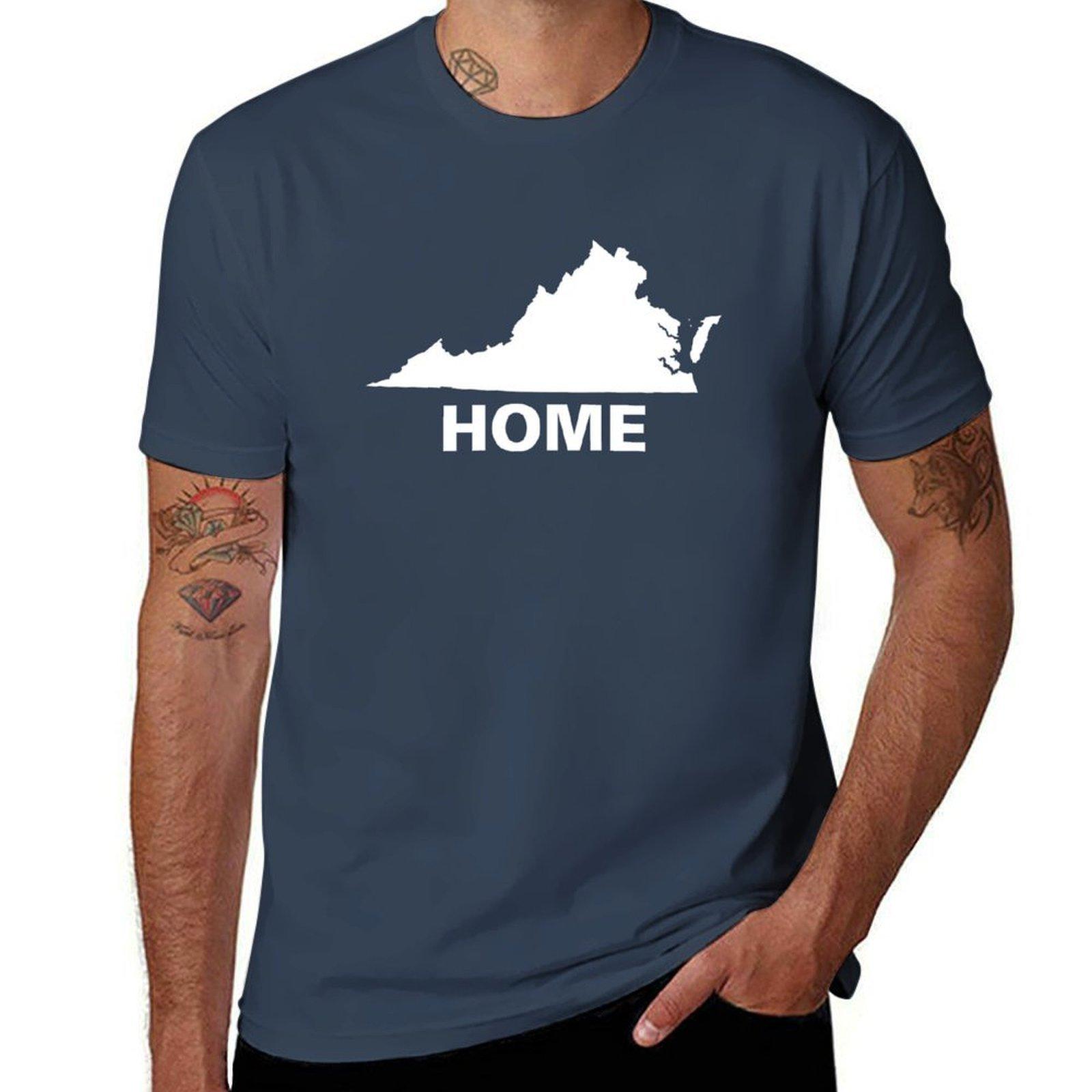 Virginia Is Home Tshirt Nonshrink Basic Cotton Tshirt S