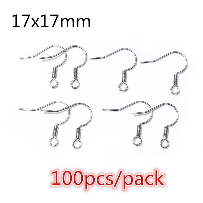 High Quality 316 Stainless Steel DIY Jewelry Making Findings Necklac Earrings Hooks/Jump rings/Lobster Clasp Craft Accessories
