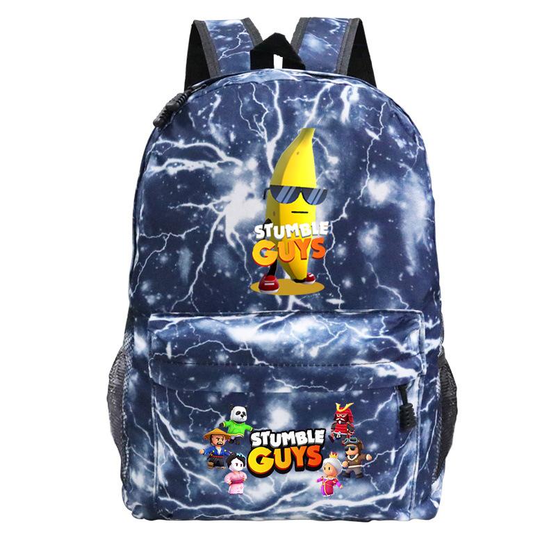 Collision Party Game Merchandise Printing Trend Student Leisure Children Double Shoulder Bag