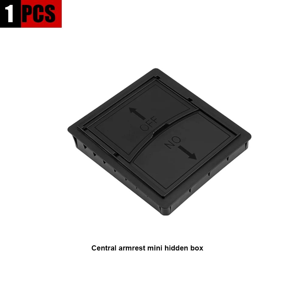 YZ For Tesla Model 3 2019-2023 Model Y 2021-2024 Storage Box Center Armrest Hidden Box Cup Holder Organizer Car Accessories