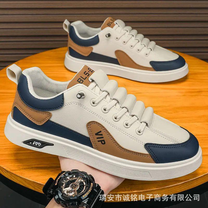 

Men s shoes summer 2025 new breathable little white shoes trend versatile explosive shoes men s deodorant sports and leisure board shoes 39