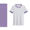 Summer Kids' Cotton Crew Neck Short Sleeve T-shirt with Custom Logo - Lightweight Solid Color Uniform Base Layer