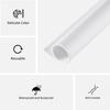 Meking Photography PVC Backdrop, 60cm X 130cm, White, for Small Item and Product Photography