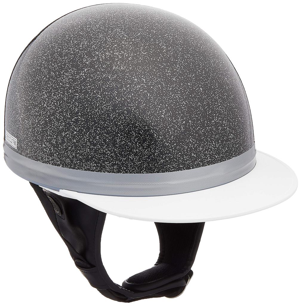 Bike Parts Center Half Cork Black One Size Fits Most circumference than 700107 Helmet, Cap, Type, Glitter, (Head 57cm~less 60cm)