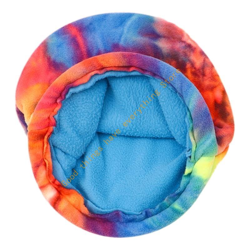 Rainbow Sleep Cage Nest for Guinea Pigs Chinchillas Sleep Cage Small Animals Rainbow Warm Bed House Nest Accessories 55KF